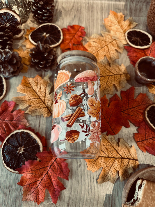 🍂 Verre canette – Douceurs & épices d’automne
