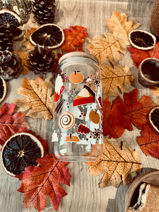 🎃 Verre canette - “Pumpkin Party”