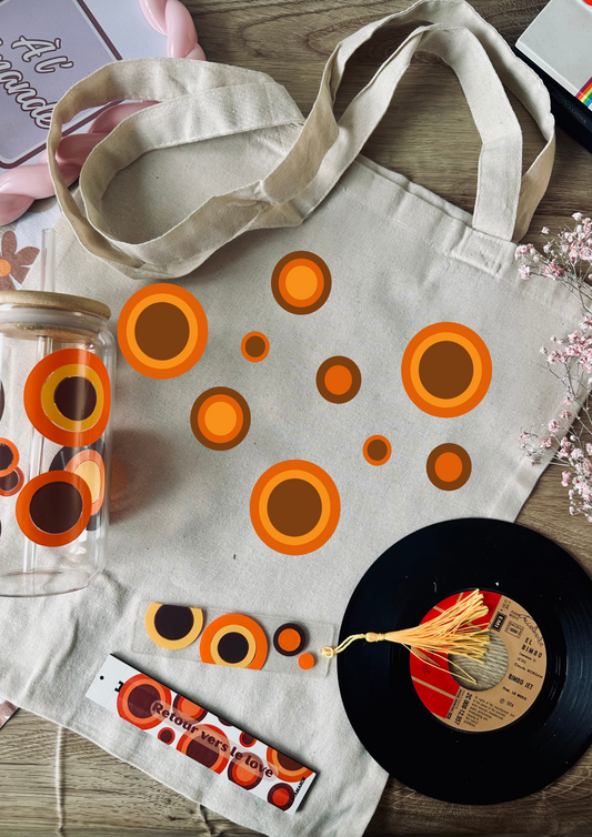 Coffret Retour vers le love - édition 70's vision floue mais funky