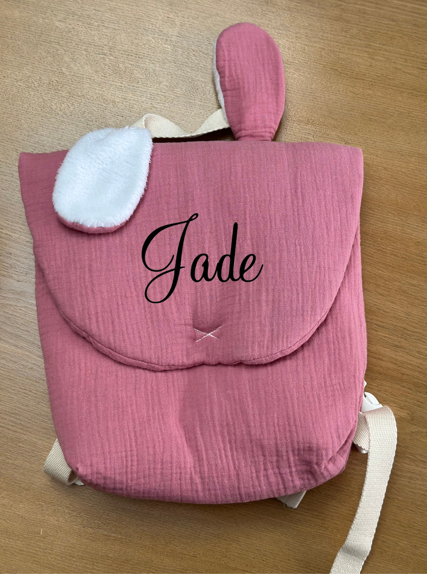Sac à dos lapin - Personnalisable