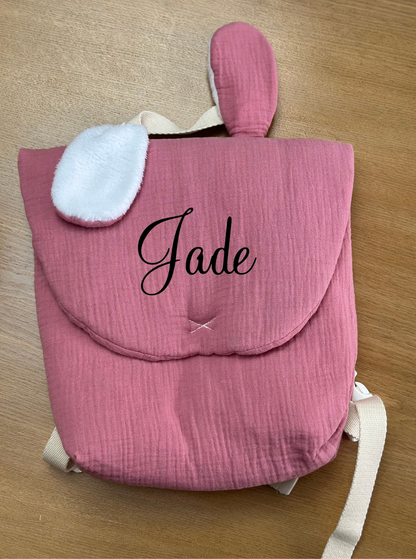 Sac à dos lapin - Personnalisable