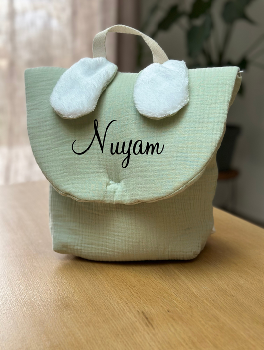 Sac à dos lapin - Personnalisable
