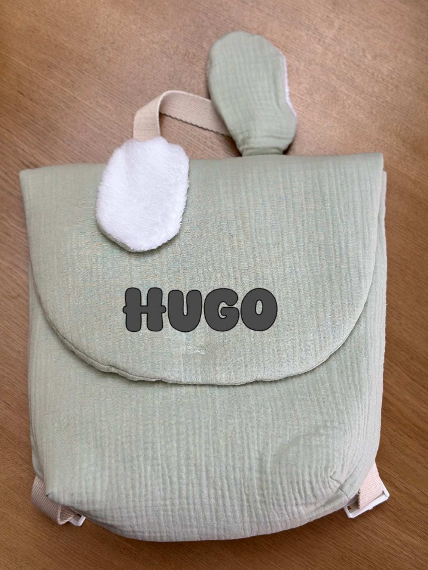 Sac à dos lapin - Personnalisable