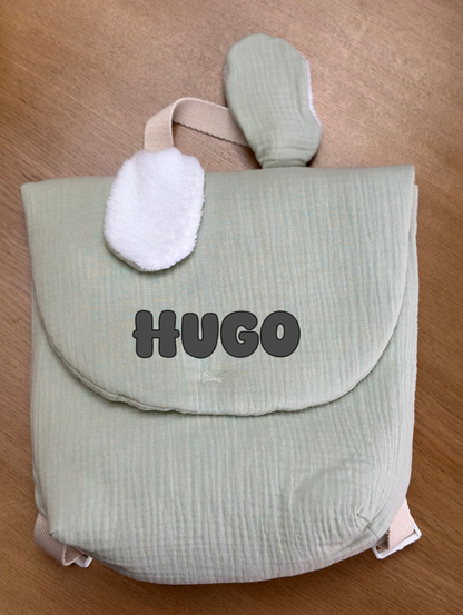 Sac à dos lapin - Personnalisable